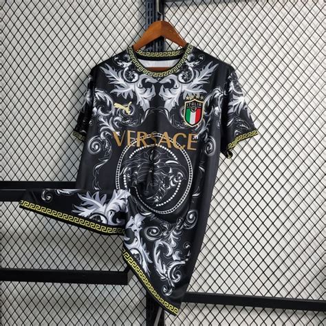 versace football shirt italy|versace italy jersey pandabuy.